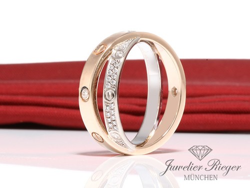 Cartier ring love doppelt - ring,