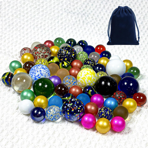 Glasmurmeln set 25mm - (25mm, 10