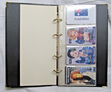 Telefonkarten Album Australien