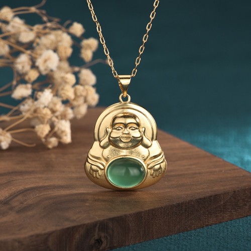 1pc jade anhänger halskette - 1pc,