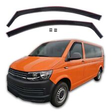 Windabweiser GP Regenabweiser Für VW T5 2003-2019 2-Tlg Set Schwarz