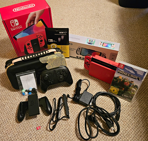 Nintendo switch rot - nintendo, bundle