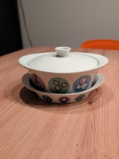 Lukull Schönwald Auflaufform Feuerfest inkl Untersetzer+Deckel 14cm Durchmesser