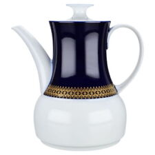 Kaffeekanne Thomas Rotunda Kobalt Goldbordüre