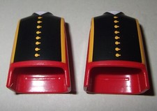 08711, 2x Körper, rot, Rotrock, Engländer, Soldat