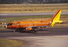 Dia D-AKNO Airbus A319-112 Germanwings Flugzeug 35mm ungerahmt O74-4-4