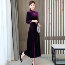 Chinesisch Damen Samt