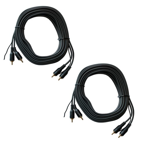 Meter stereo cinch kabel - 2x, 5