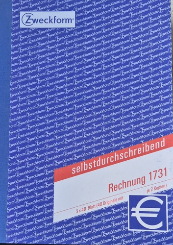 Avery zweckform rechnung - rechnung, 2