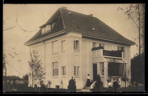 Foto hamburg volksdorf - foto-ak, hamburg-volksdorf