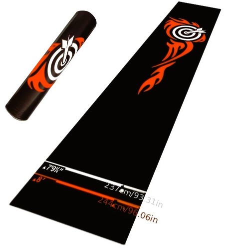 Gummi pvc dartmatte matte - gummi,
