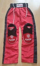* KNOW - Fußschutz + Hose / Kickboxen-Kinder-Trainingsset / XS / unbenutzt *