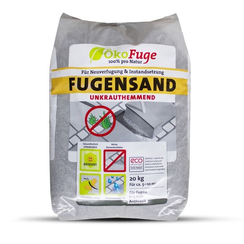 Sack fugensand anthrazit - 20, kg