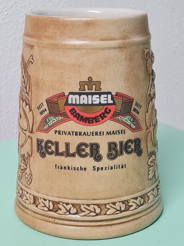 Bierkrug steingut maisel bräu - bierkrug,
