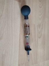 Vintage Batteriesäureprüfer Fundstück aus Bastlerwerkstatt 70 iger Jahre Glaskör