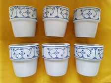 DDR Porzellan, 6 Becher
