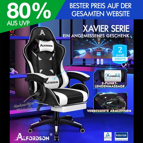 Alfordson gaming stuhl mit - stuhl,