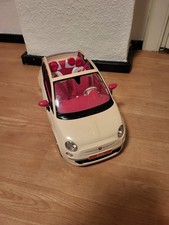 Barbie Fiat 500 Cabrio, Weiß