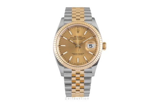 Rolex datejust stahl gold - rolex,