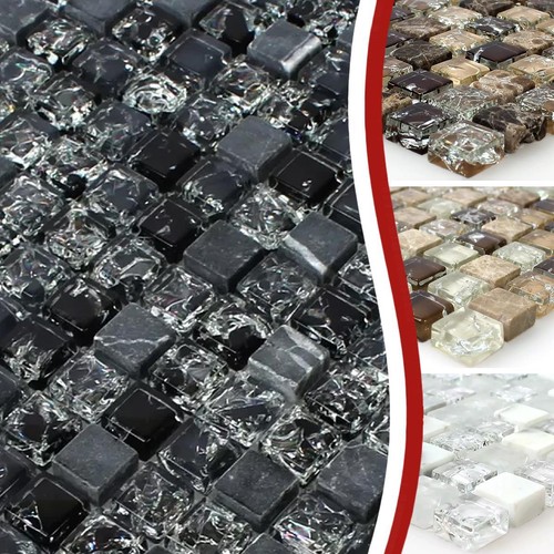 Glas naturstein mosaikfliesen - naturstein,