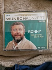 MUSIK-CD-BOX NEU/OVP - Ronny - Ein Stern geht auf - Wunschkonzert - 3 CDs 