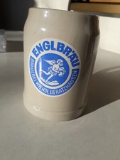 alter Bierkrug Englbräu Brauerei Wiendl Beratzhausen, 0,5 L Regensburg Oberpfalz