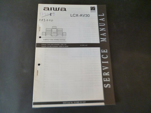 Original service manual - original,