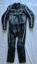 Lederkombi schwarz, Volleder