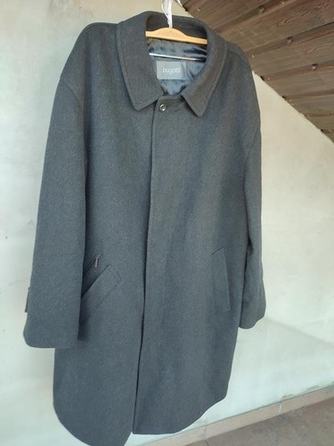 Men bugatti coat grey - men, wool