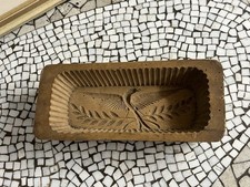 Antike Spekulatius Form Butterform aus Holz mit Motiven