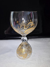 Rosenthal Bj. Wiinblad studio linie Zauberflöte 1 Weinglas Glas H 15 cm