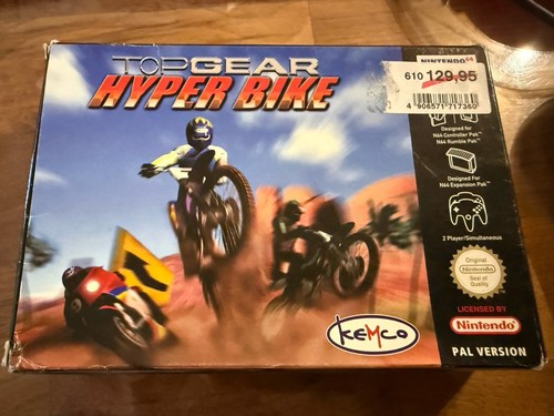 N64 top gear hyper bike - gear, karton