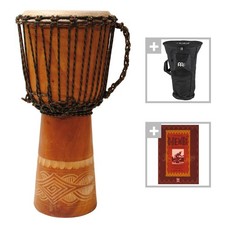 Djembe Terré Carved 60 cm