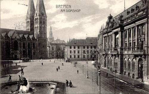 Postkarte ansichtskarte bremen - postkarte/ansichtskarte,