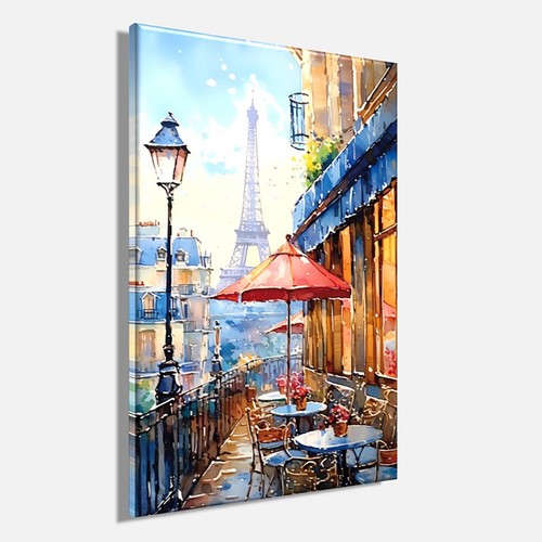 Wandbild cafe paris 60x90 - cafe,