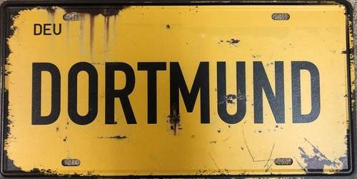 Dortmund blechschild - dortmund,