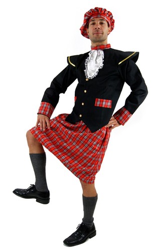 Kostüm schotte kilt - kostüm,