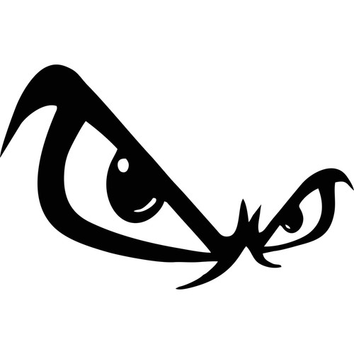 Eyes augen aufkleber 9cm 6cm - 9cm,