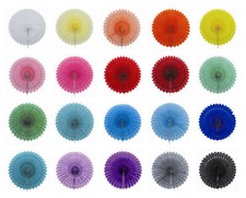 1 Deko Papierfächer 40cm