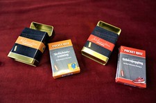 2x Pocket Quiz Karten Spiel Gedächtnistraining Gehirnjogging Blechdose Moses OVP