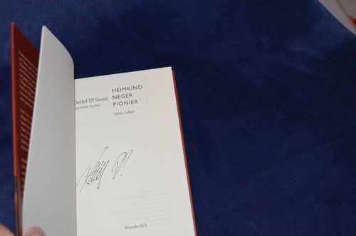 Detlef soost signed autogramm - detlef,