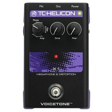TC-Helicon VoiceTone X1 Megaphone & Distortion Effect