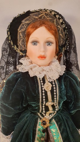 Porzellanpuppe catherine - porzellanpuppe, "catherine