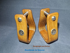 Steigbügel Western Holz Handmade Holzsteigbügel Westernsteigbügel Made in Bayern