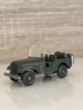 Wiking Jeep Military Fahrzeug 1:87 Vintage