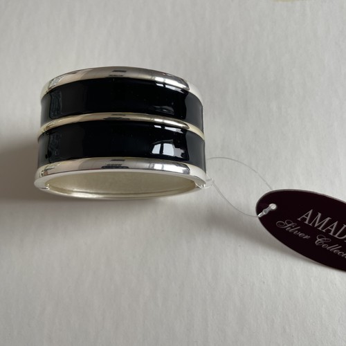 Armband armreif schwarz - ,