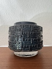 Vase Gral Glad Emil Funke Blau