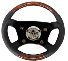 Lenkrad  Wurzelholz  Holz Mercedes W201 W124  Fahrzeuge OHNE AIRBAG 1990 - 1993