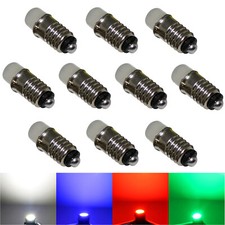 10X LED E5 E5.5 12V Modellbahn