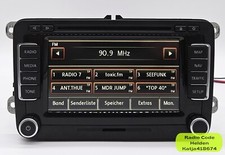 VW RNS 510 Radio original Volkswagen Continental Autoradio mit Code 1T0035680C